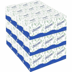 Surpass Facial Tissue Cube for Business - 2 Ply - 8.30’’ Width x 7.80’’ Length - White - Fiber - 90/Box - 36 / Carton