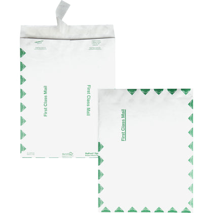 Survivor® 6x9 Tyvek First Class Mailers - Self-Seal Closure - White - 100/Box