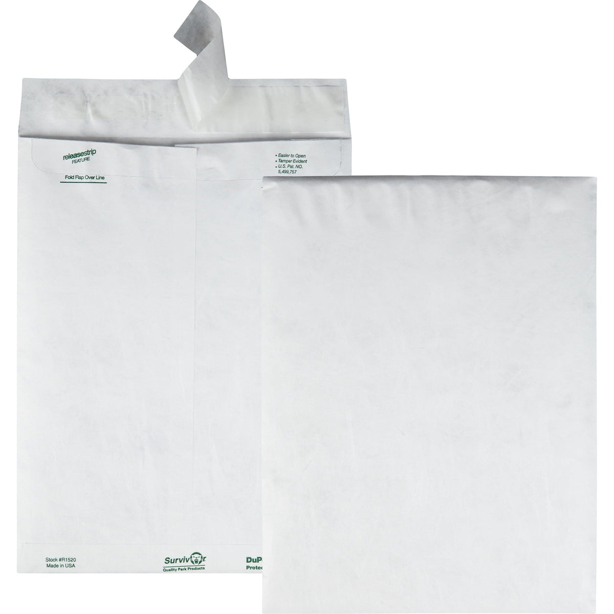 Survivor&reg; 9-1/2 x 12 1/2 DuPont Tyvek Catalog Mailers with Self-Seal Closure - 2000