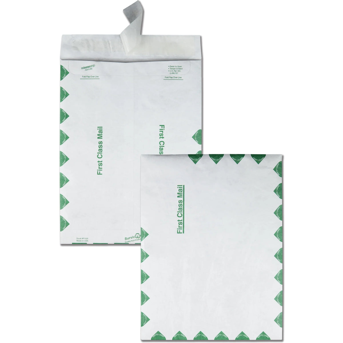 Survivor® First Class Border Catalog Mailers - Redi-Strip Closure - 100/Box