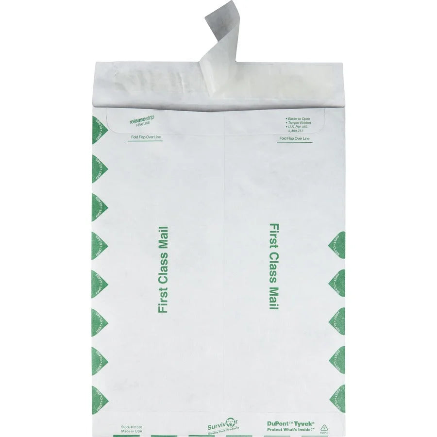 Survivor® First Class Border Catalog Mailers - Redi-Strip Closure - 100/Box