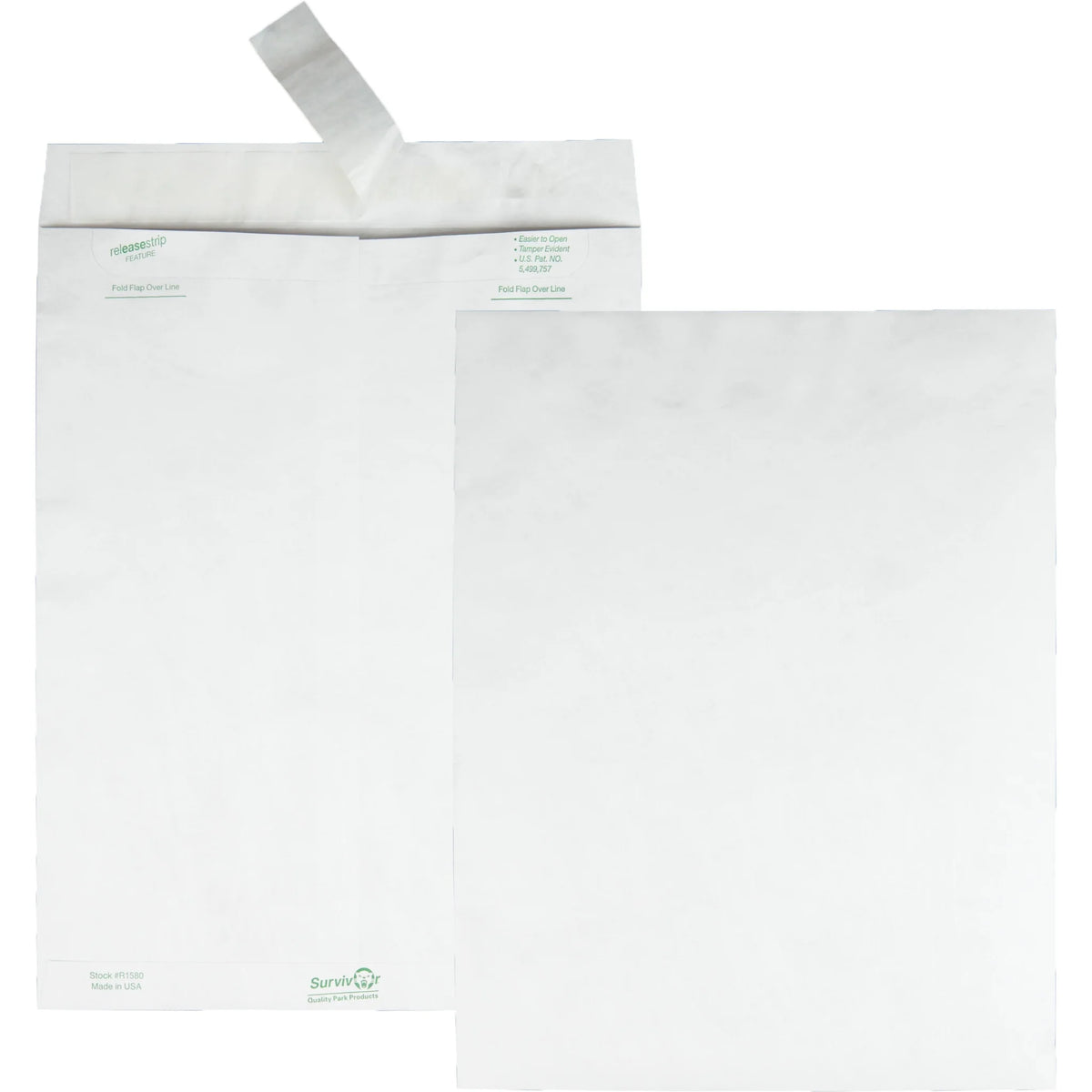 Survivor® Tyvek Catalog Mailer: Self-Sealing White 10 x 13 - 100/Box - Mailers
