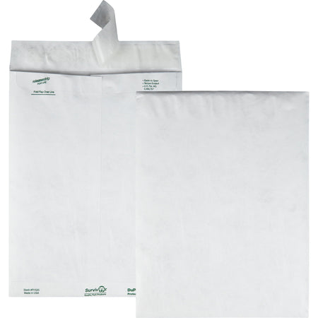 Survivor® Tyvek Catalog Mailers: Self-Seal 9-1/2 x 12 1/2 - 100/Box - Mailers