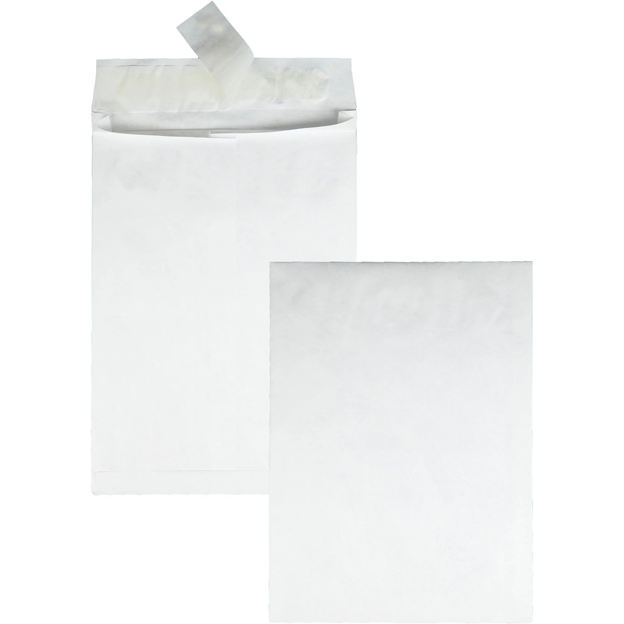 Survivor® Tyvek Expansion Mailers - Self-Seal Closure - 10x13x1.5 - White - 100/Carton