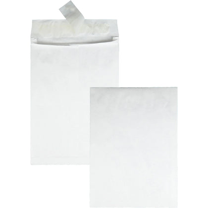 Survivor® Tyvek Expansion Mailers - Self-Seal Closure - 10x13x1.5 - White - 100/Carton