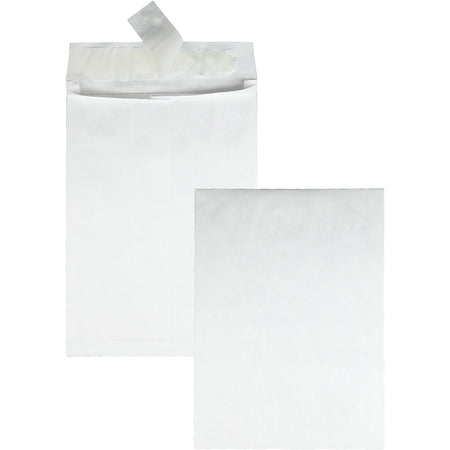 Survivor® Tyvek Expansion Mailers - Self-Seal Closure - 10x13x1.5 - White - 100/Carton