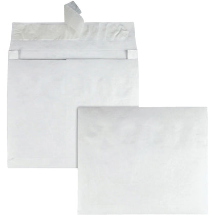 Survivor® Tyvek Expansion Mailers - Self-Seal Closure - 10x13x2 - White - 100/Carton
