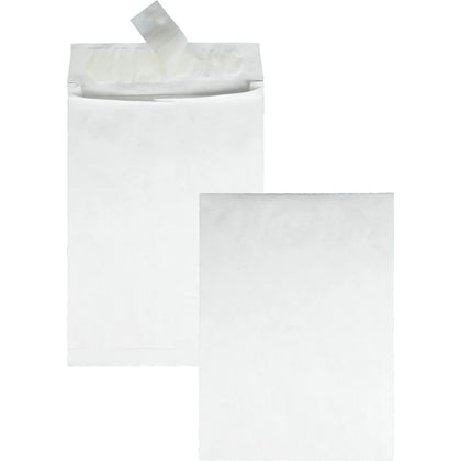 Survivor® Tyvek Expansion Mailers - Self-Seal Envelopes - 10x13x1.5 - White - 100/Carton