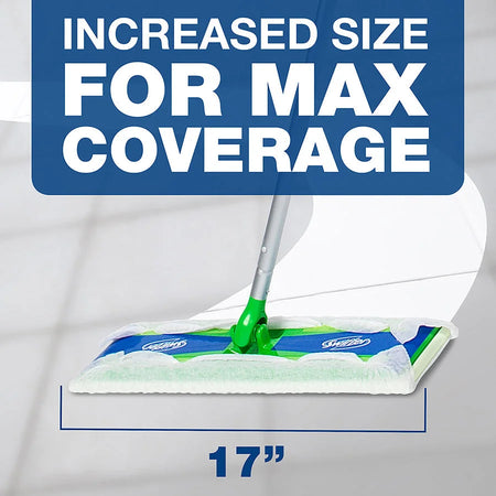 Swiffer Max Dry Cloth Refills - White - 16/Box - 6/Carton - Dusters