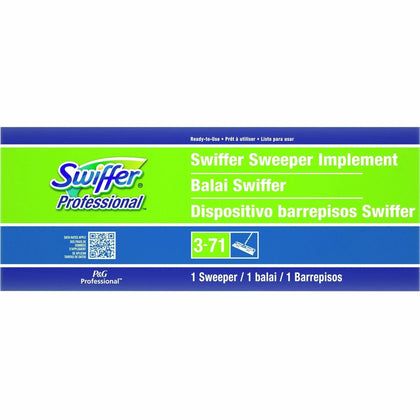 Swiffer Professional Sweeper: 10’’ Swivel Head Lightweight - Green - Brooms & Sweepers