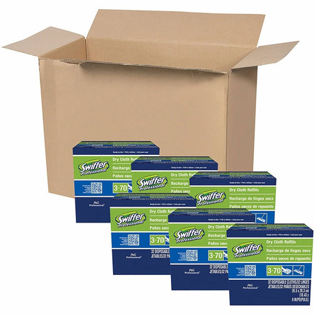 Swiffer Sweeper Dry Cloths Refill - Unscented - 32/Box - 6/Carton - Mops & Refills