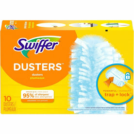 Swiffer Unscented Dusters Refills: Fiber Cleaning - 10/Box