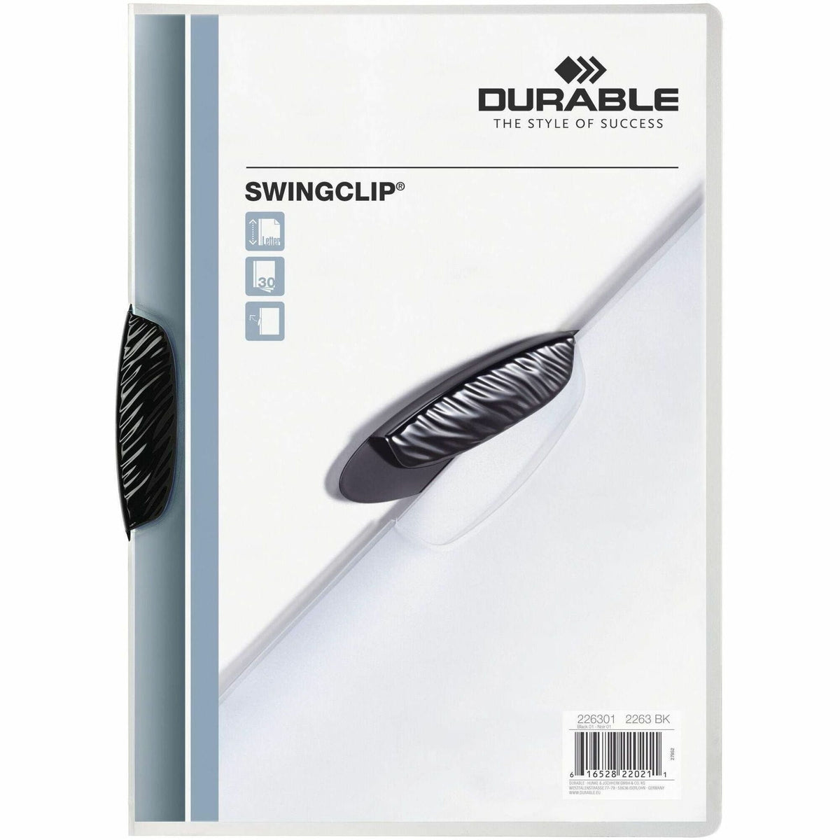SWINGCLIP Letter Report Cover - 2000