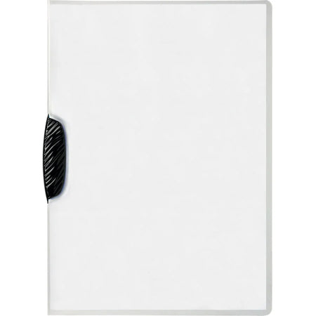SWINGCLIP Letter Report Cover: Clear Polypropylene 30 Sheets Capacity - Covers