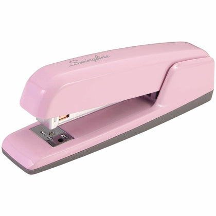 Swingline 747 Business Stapler: Blush Pink Staples 30 Sheets - Staplers