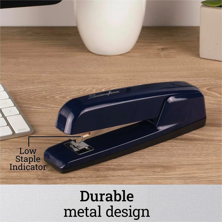 Swingline 747 Business Stapler - Staples 25 Sheets - Royal Blue Metal - Staplers