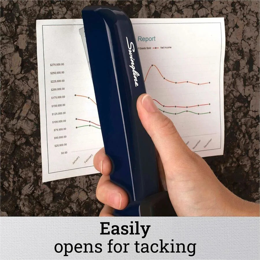 Swingline 747 Business Stapler - Staples 25 Sheets - Royal Blue Metal - Staplers