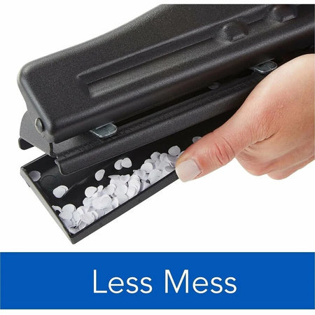 Swingline Commercial Desktop Punch: 3 Punch Heads 11 Sheet Capacity - Paper Punches