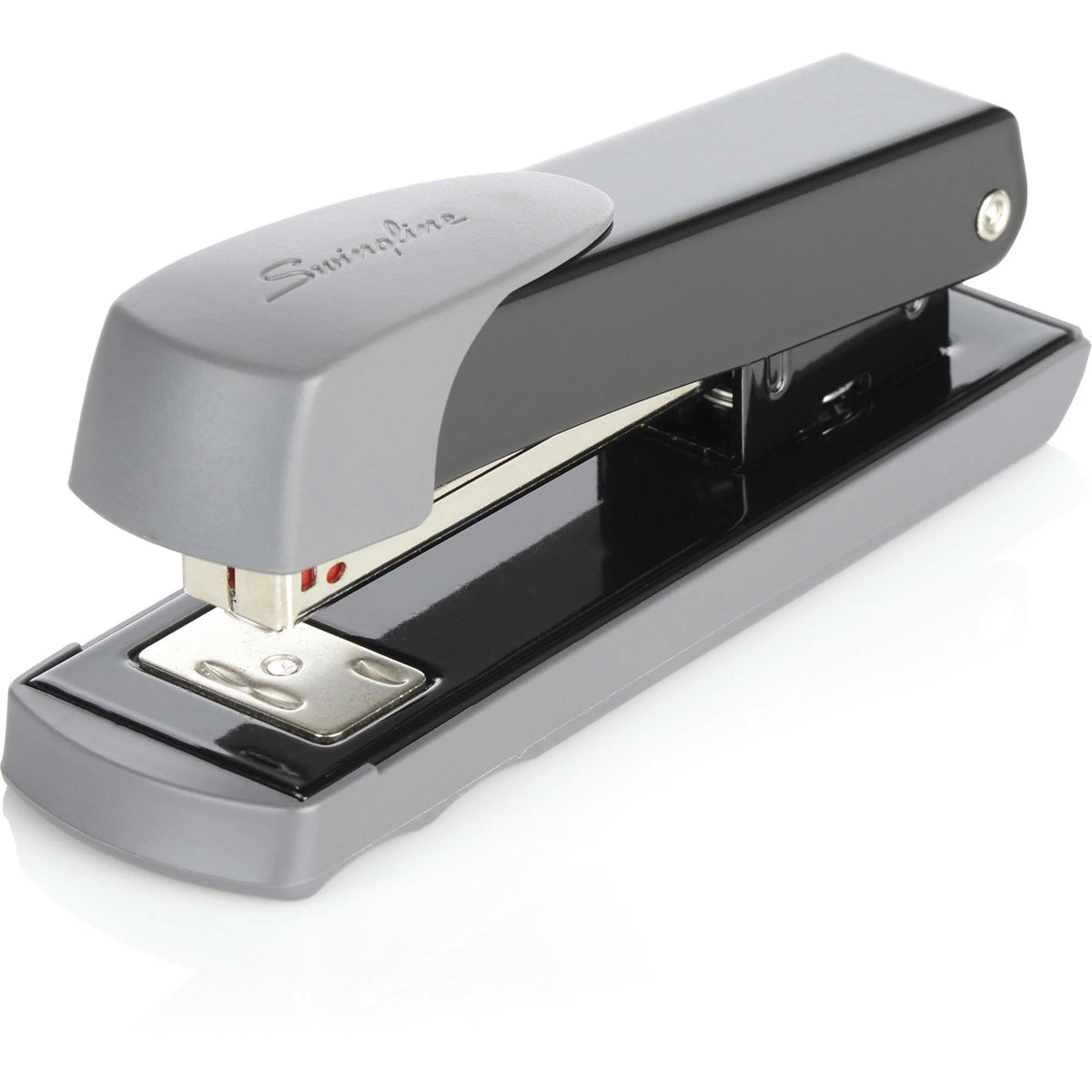 Swingline Compact Commercial Stapler: Staples 20 Sheets - Holds 210 - 0.25’’ Size - Top Loading - Black - Staplers