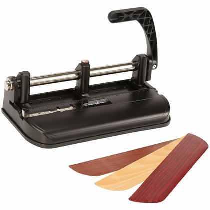 Swingline Heavy-Duty Punch: 7 Punch Heads 32 Sheet Capacity - Paper Punches