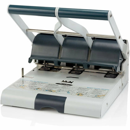 Swingline Manual Punch: 3 Punch Heads 160 Sheet Capacity - Paper Punches