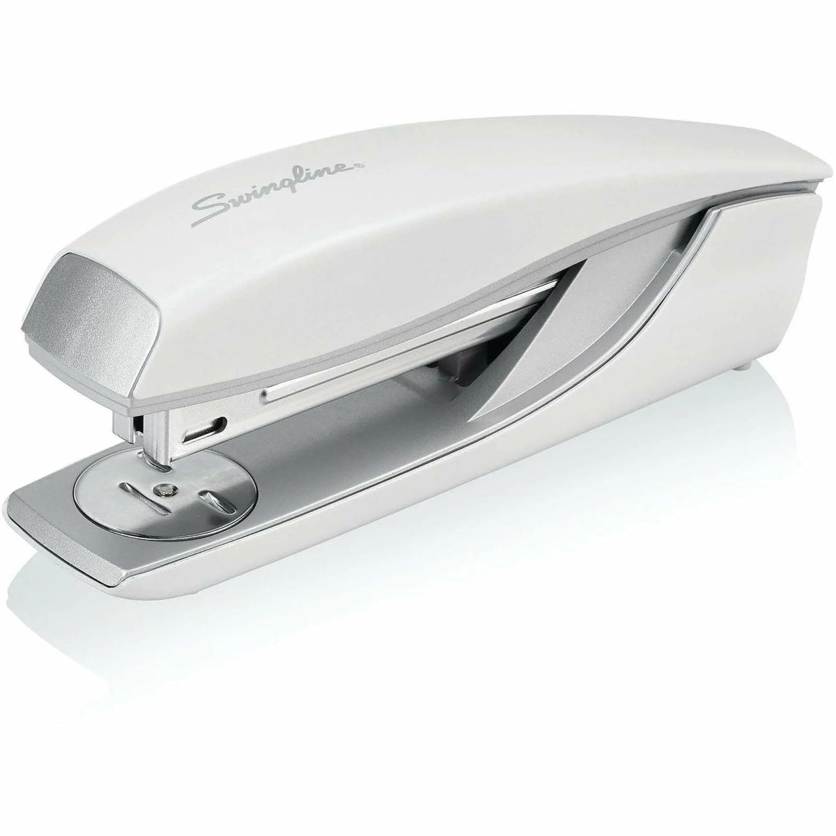 Swingline NeXXt Series Desktop Stapler - Staples 40 Sheets - White Metal - Staplers