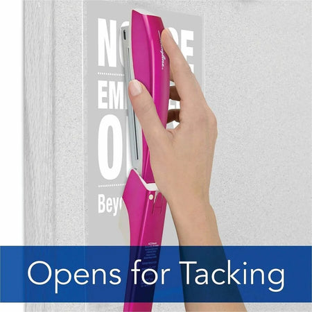 Swingline NeXXt Series WOW Desktop Stapler - Staples Up to 40 Sheets - Pink Metal - Staplers