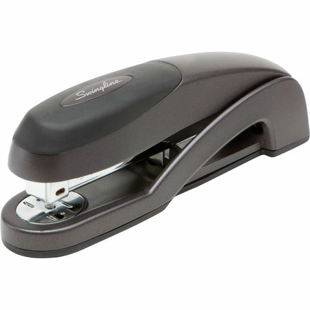 Swingline Optima Desk Stapler - Staples 25 Sheets - Holds 210 - Graphite Black - Staplers