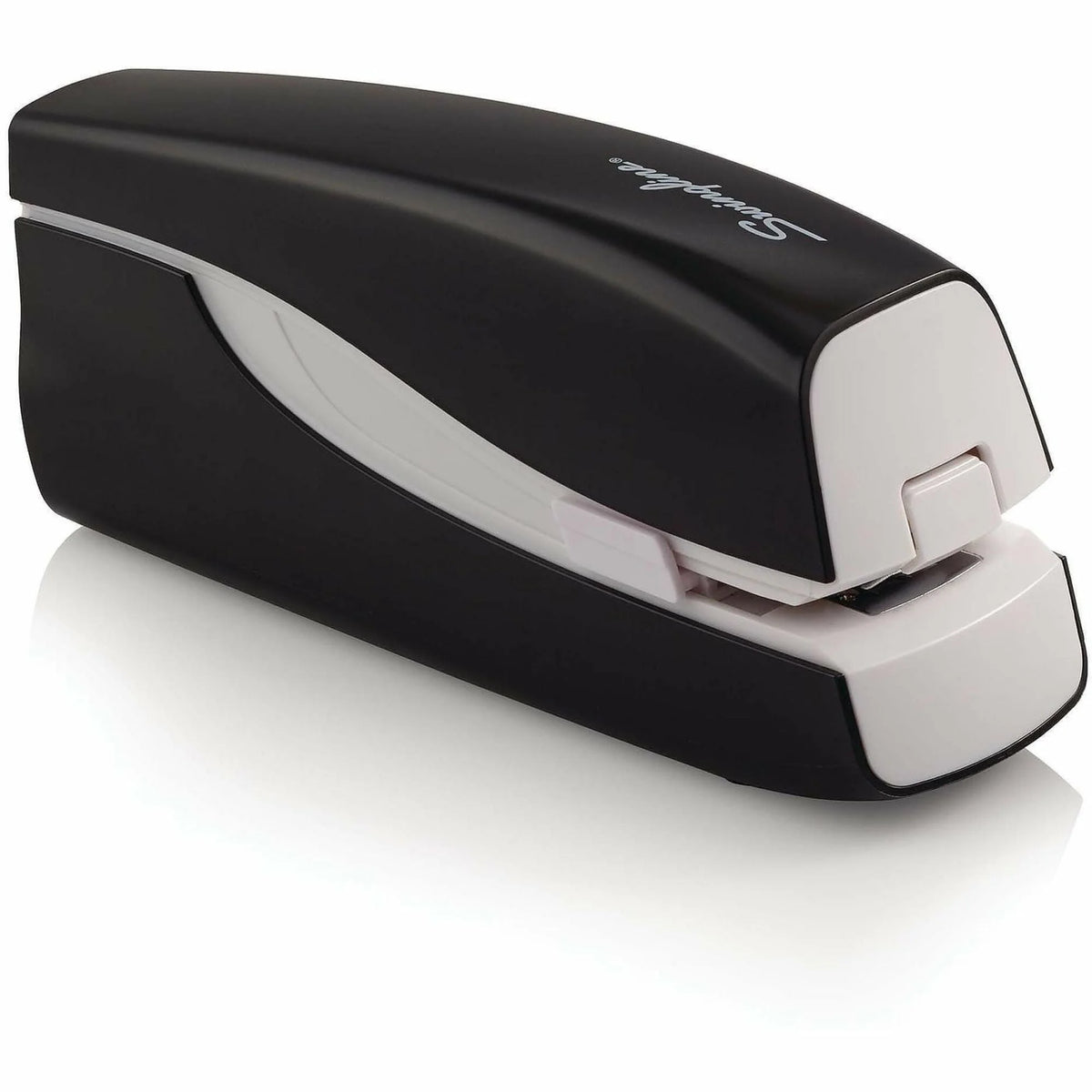 Swingline Portable Electric Stapler: Staples 20 Sheets - Holds 210 - Full Strip - 0.25’’ - Black - Staplers