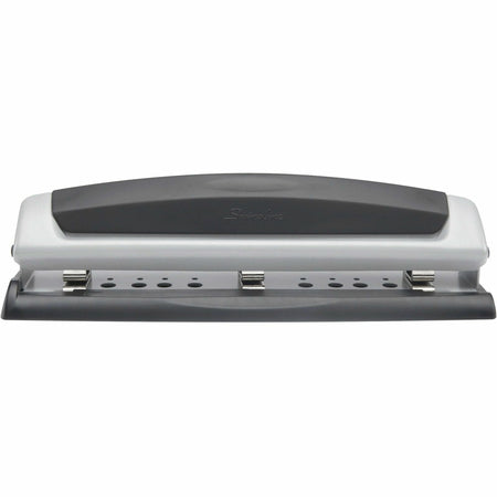 Swingline Precision Pro Desktop Punch: 3 Punch Heads 10-Sheet Capacity - Paper Punches