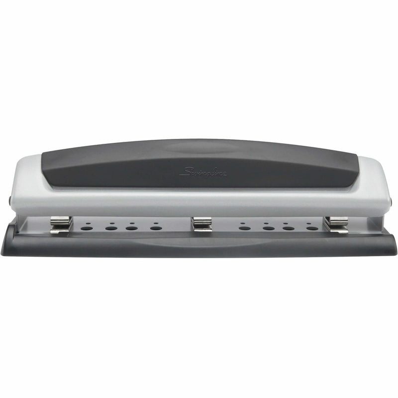 Swingline Precision Pro Desktop Punch: 3 Punch Heads 10-Sheet Capacity - Paper Punches