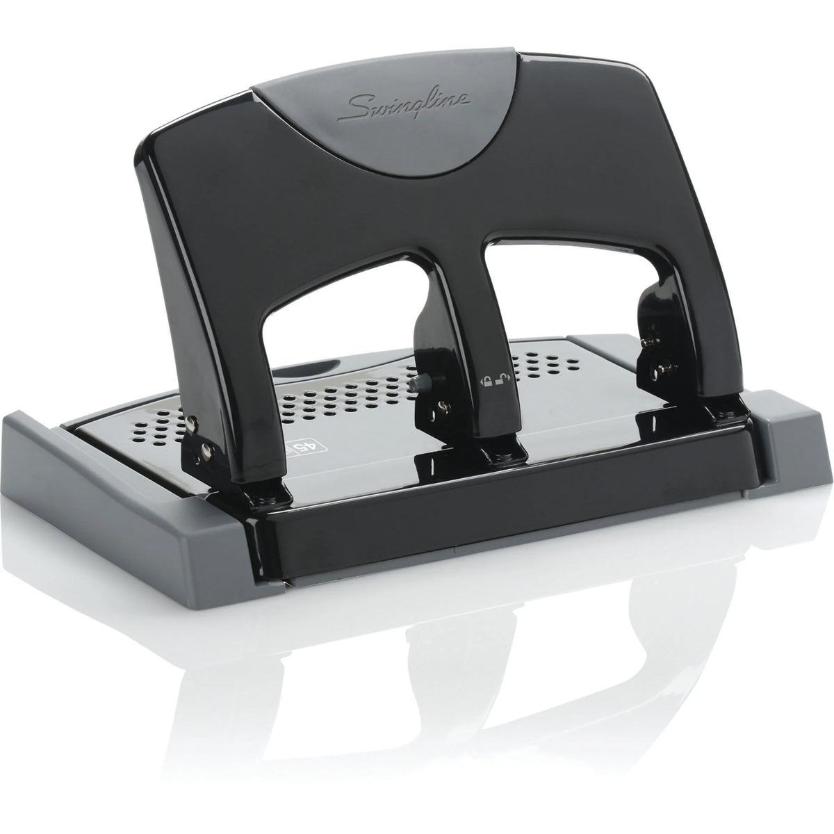 Swingline SmartTouch 3-Hole Punch: Effortless 45-Sheet Punching - Paper Punches