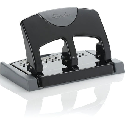 Swingline SmartTouch 3-Hole Punch: Effortless 45-Sheet Punching - Paper Punches