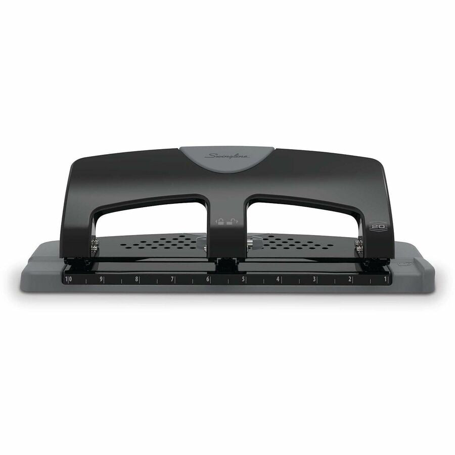 Swingline SmartTouch Low-Force 3-Hole Punch - Front