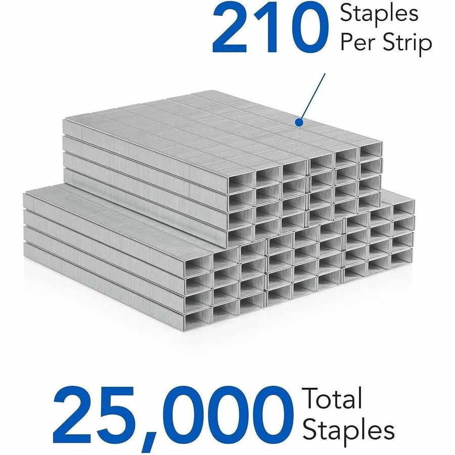 Swingline Standard Staples - 1/4’’ Chisel Point - Durable - 5000/Box - & Staple Removers