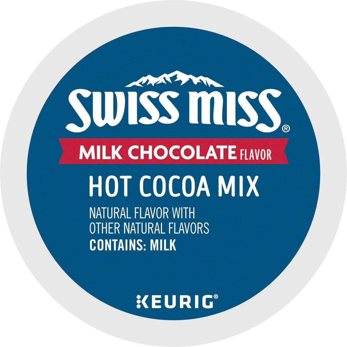 Swiss Miss® K-Cup Milk Chocolate Hot Cocoa - Rich & Creamy Delight - Chocolate/Cocoa