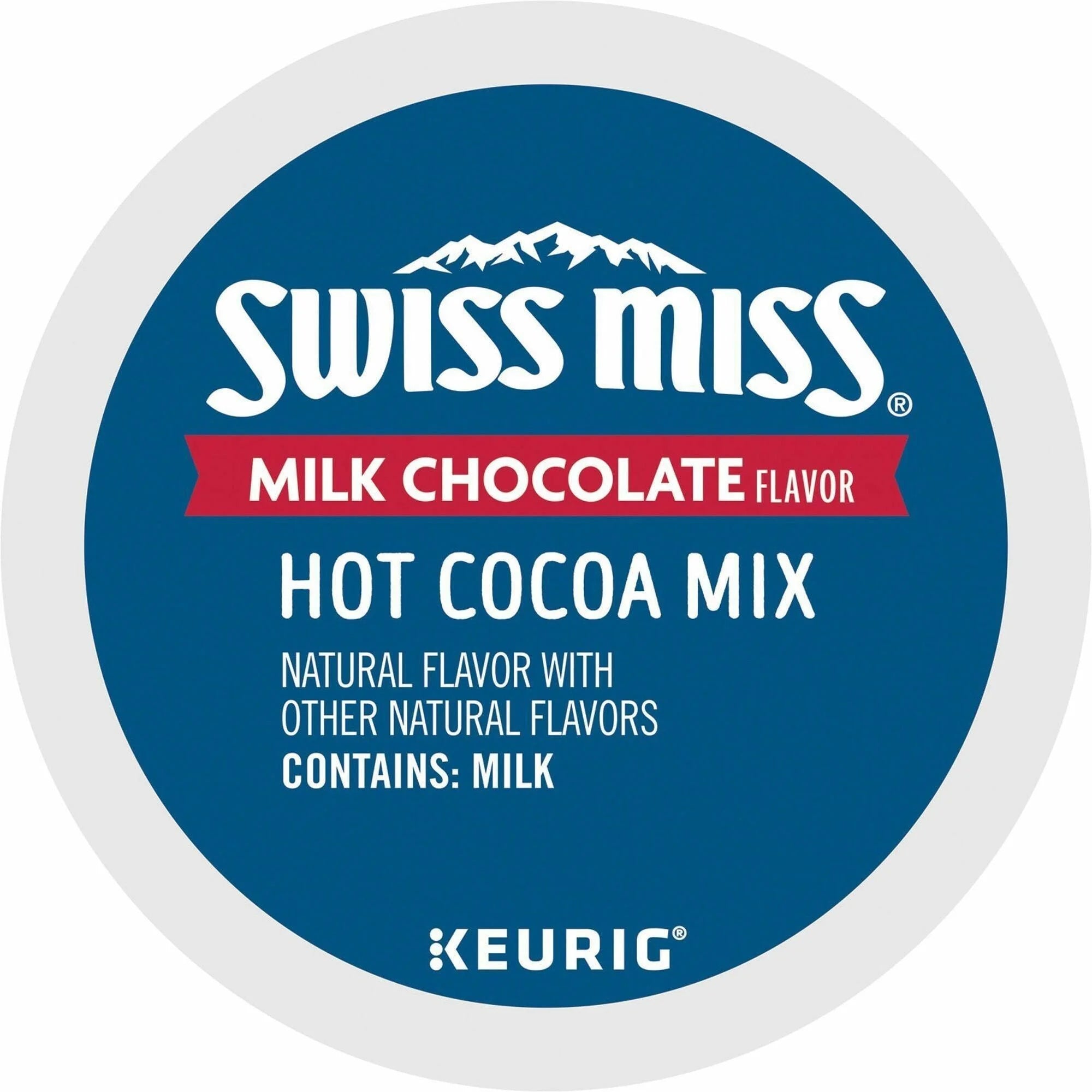 Swiss Miss® K-Cup Milk Chocolate Hot Cocoa - Rich & Creamy Delight - Chocolate/Cocoa