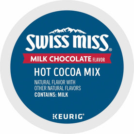Swiss Miss® Milk Chocolate Hot Cocoa K-Cups - 22/Box - 4/Carton - Chocolate/Cocoa
