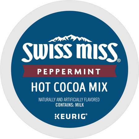 Swiss Miss® Peppermint Hot Cocoa - 22 Packets - 4 Cartons - Chocolate/Cocoa