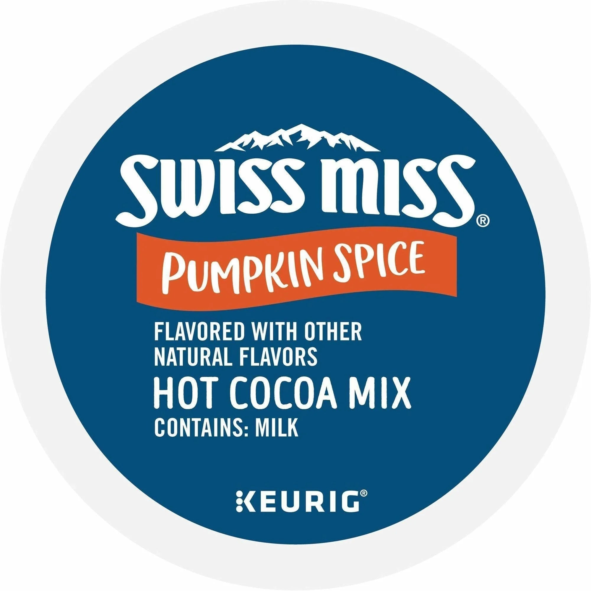 Swiss Miss® K-Cup Pumpkin Spice Hot Cocoa - 22 / Box - Chocolate/Cocoa