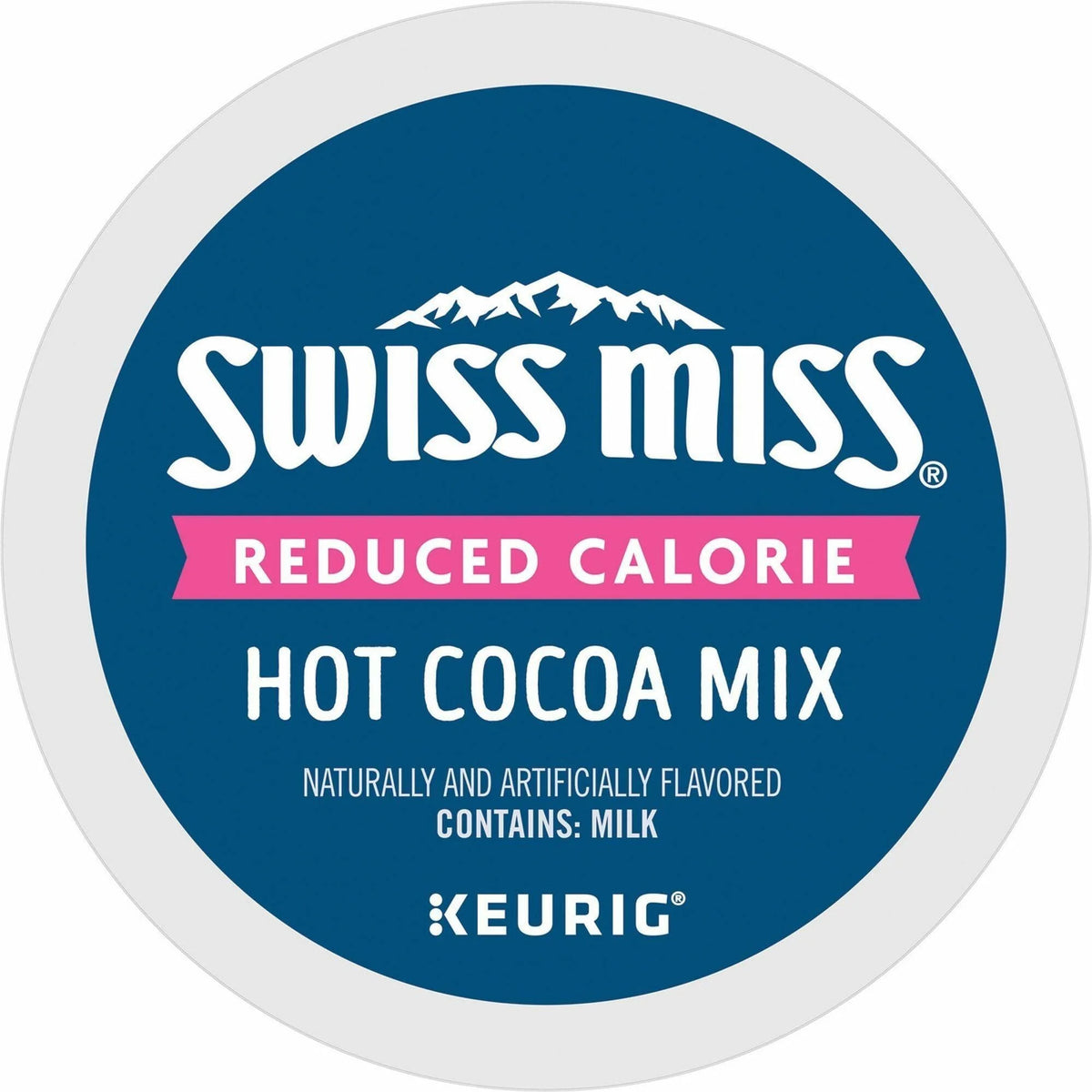 Swiss Miss® Reduced Calorie Hot Cocoa K-Cups - 22/Box - Chocolate/Cocoa