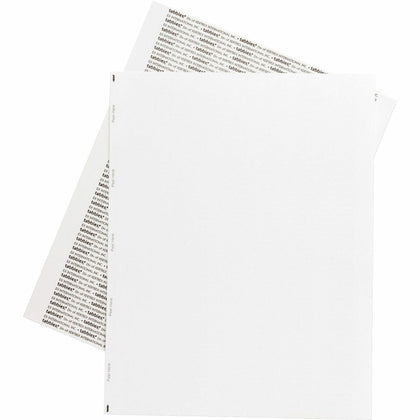 Tabbies Transcription Label Printer Sheets - White Jam-free - 100/Box - Medical Labels