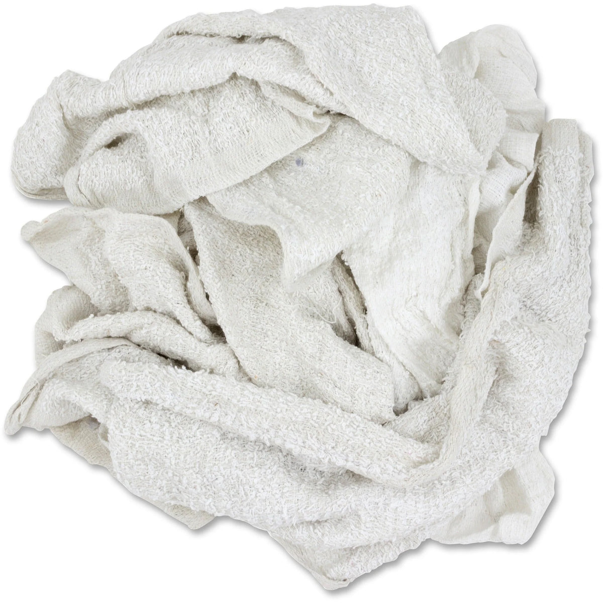 TASKBrand Economy Terry Rags 25 lb. Carton - Kitchen Janitorial General Purpose - Sponges Cleaning Pads & Wipers