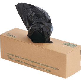 Tatco Dog Waste Station Refill Bags - Black - 200 - 10 Cartons - Trash & Liners