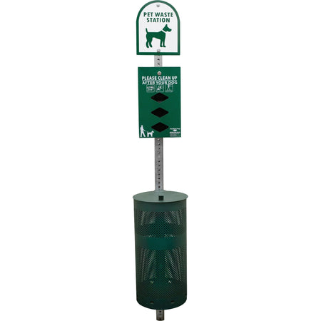Tatco Dog Waste Station Trash Can - 2000