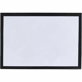 Tatco Label Inserts Magnetic Holders - Support 4’’ x 6’’ Media - 4.4’’ Height 6.4’’ Width - Vinyl - Black - 10 / Pack