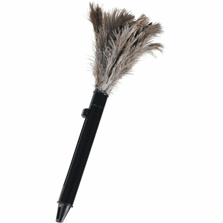 Tatco Retractable Feather Duster: Convenient Brown Cleaning Tool - Dusters