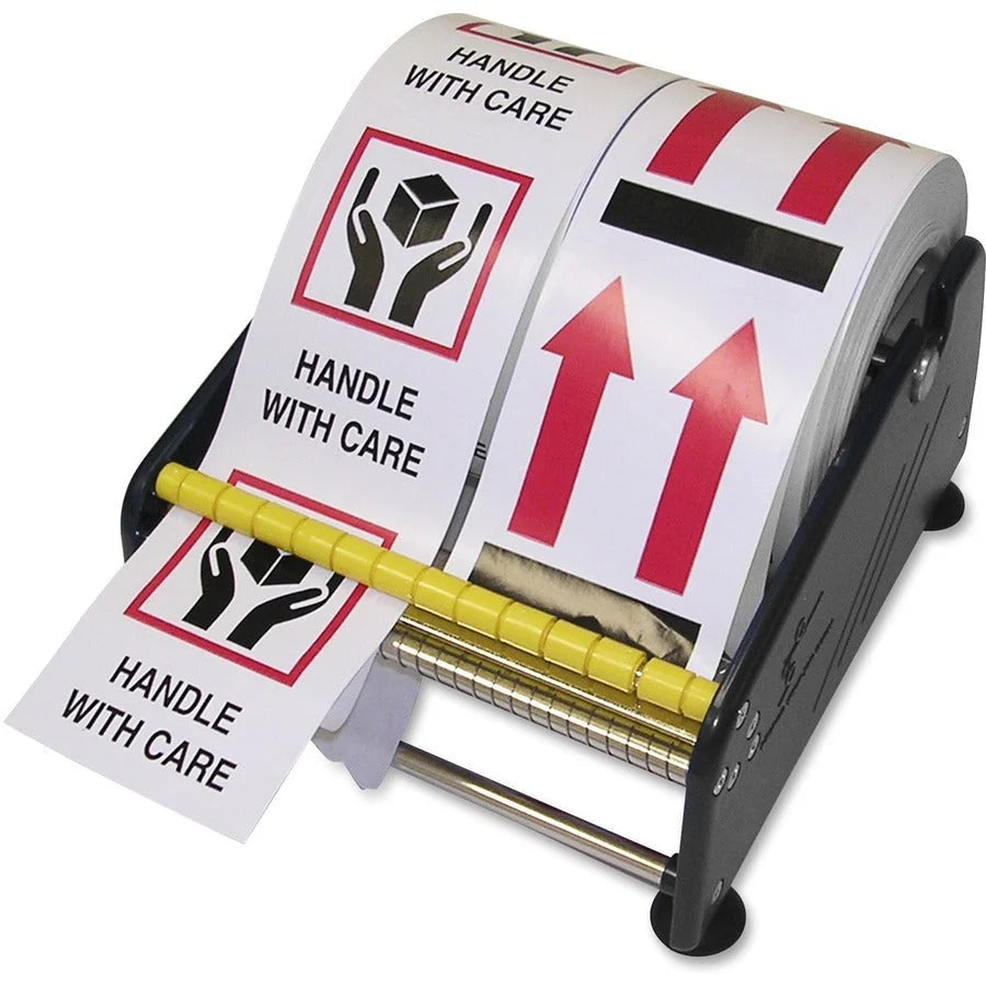 Tatco Shipping Label Dispenser: Manual 4 Adapter Blue - Dispensers & Holders