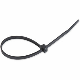 Tatco Tamper-proof Cable Ties: Black 8’’ Length 1000/Pack - Audio/Video Cables & Accessories