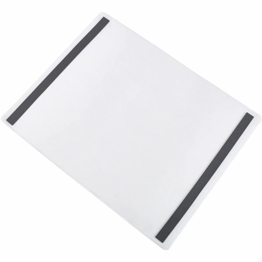 Tatco Vinyl File Pocket: Clear 9’’ x 12’’ with Magnetic Backing - Filing Jackets & Pockets